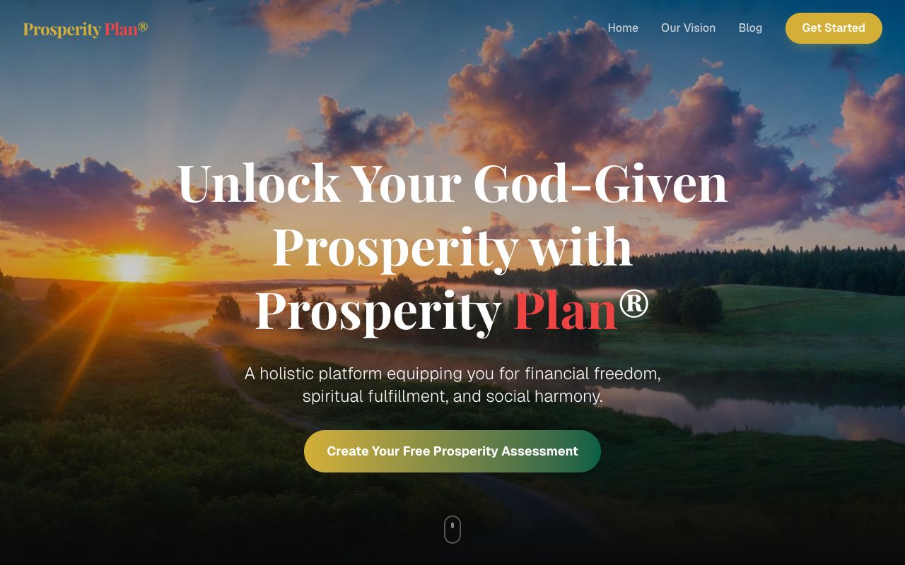 Preview of prosperityplan.com